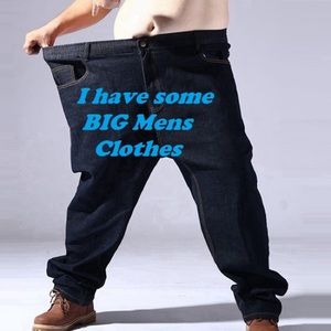 I have some BIG Men’s Clothing Items